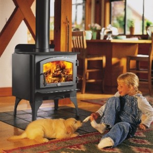 Lopi Republic small wood stove Lopi 1250 Republic Wood Stove