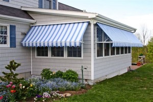 NuImage Window Awnings on sunporch